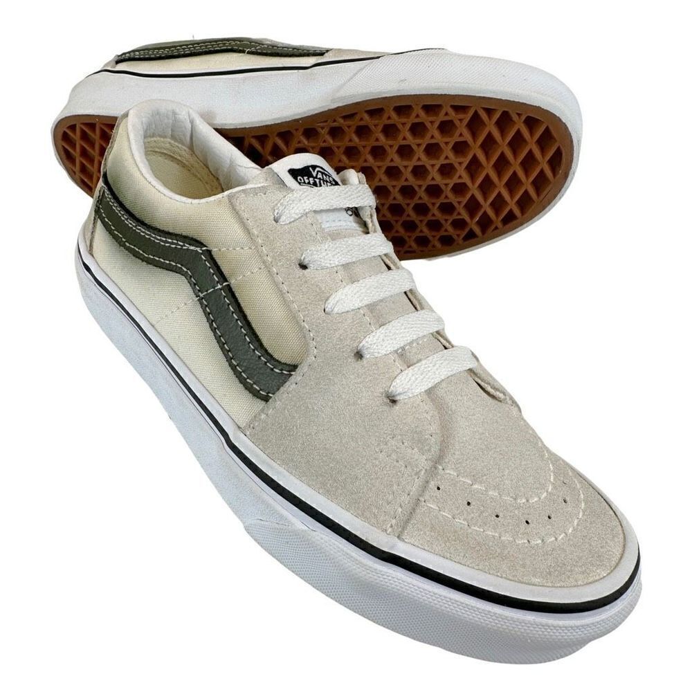 VANS Utility Pop Sk8t Low Blanc De Blanc Size 5.5